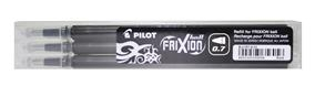 Mine roller - Mina Roller 0.7Mm Neagra 3/Set Frixion Pilot