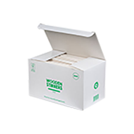 Paletine Din Lemn, Pentru Cafea, Ambalaj Individual, 14 Cm, 500 Bucati/Set [1]