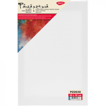 Arta si grafica - Panza Pictura Pe Sasiu 20X30Cm Daco Pz2030