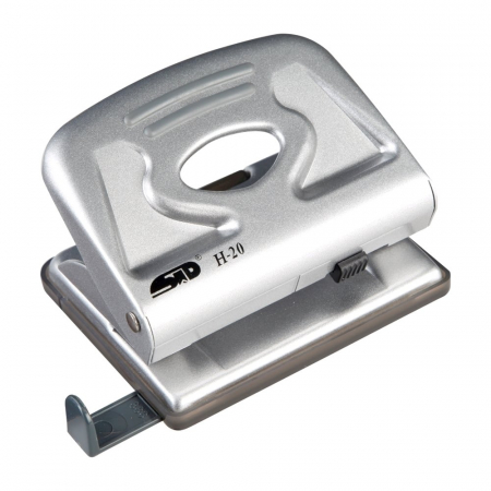 Perforatoare - Perforator Noki H-20, Metalic, 20 Coli, Argintiu