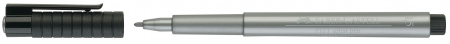 Pitt artist pen - Pitt Artist Pen Argintiu Faber-Castell