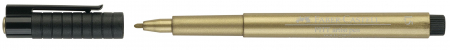 Pitt artist pen - Pitt Artist Pen Auriu Faber-Castell