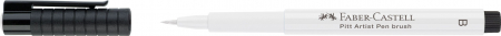 Pitt artist pen - Pitt Artist Pen Brush Alb Faber-Castell