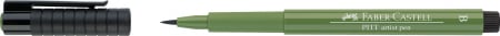 Arta si grafica - Pitt Artist Pen Brush Verde Oliv Faber-Castell