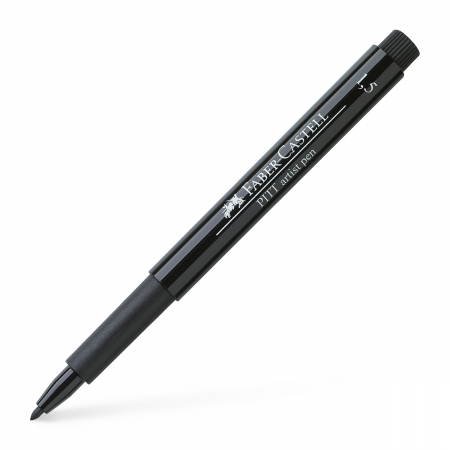 Pitt Artist Pen Caligrafic 1.5 Negru Faber-Castell [1]