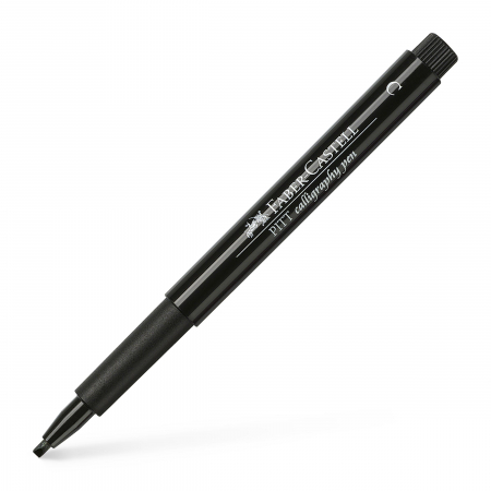 Pitt Artist Pen Caligrafic Negru Faber-Castell [1]