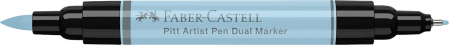 Pitt Artist Pen Dual Marker Bleu Gheata 148 Faber-Castell [1]