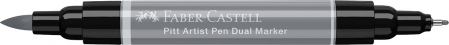 Pitt Artist Pen Dual Marker Gri Rece Iii 232 Faber-Castell [1]