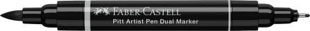 Pitt Artist Pen Dual Marker Negru 199 Faber-Castell [1]