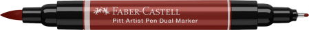 Pitt Artist Pen Dual Marker Rosu Indian 192 Faber-Castell [1]