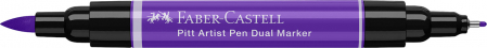 Pitt Artist Pen Dual Marker Violet Purpuriu 136 Faber-Castell [1]