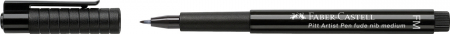 Arta si grafica - Pitt Artist Pen Fude Fm Negru Faber-Castell