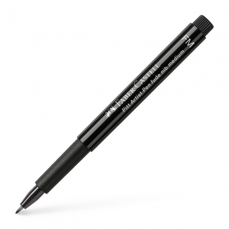Pitt Artist Pen Fude Fm Negru Faber-Castell [1]