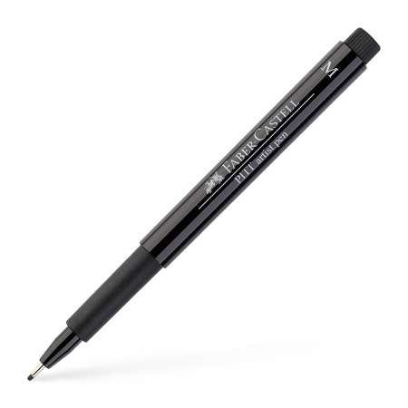 Pitt Artist Pen M Negru Faber-Castell [1]
