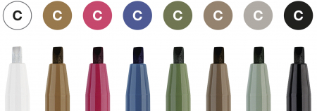 Pitt Artist Pen Set Caligrafic 8 Buc Faber-Castell [1]