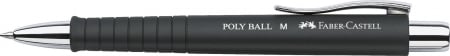 Pixuri - Pix Cu Mecanism Si Grip Negru Poly Ball Faber-Castell