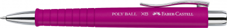 Pixuri - Pix Cu Mecanism Si Grip Roz Poly Ball Faber-Castell