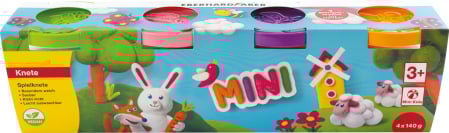 Plastilina - Plastilina Modelaj 4Culori Speciale X 140G Eberhard Faber