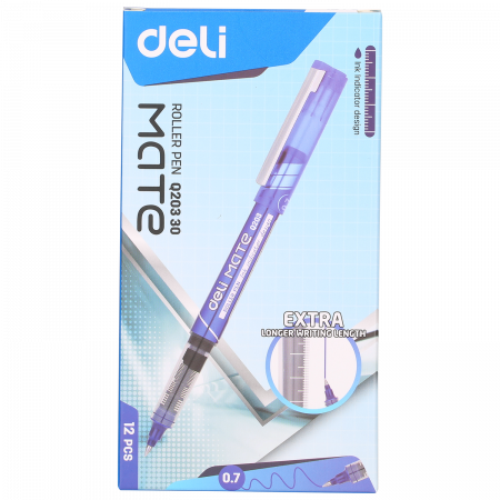 Roller Free Ink 0.7Mm Albastru Deli [3]