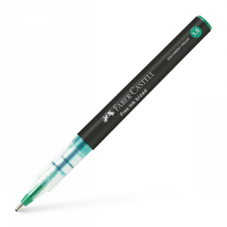 Roller Free Ink 1.5Mm Verde Faber-Castell [1]