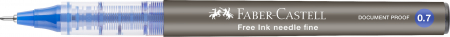Roller Free Ink Needle 0.7Mm Albastru Faber-Castell [1]