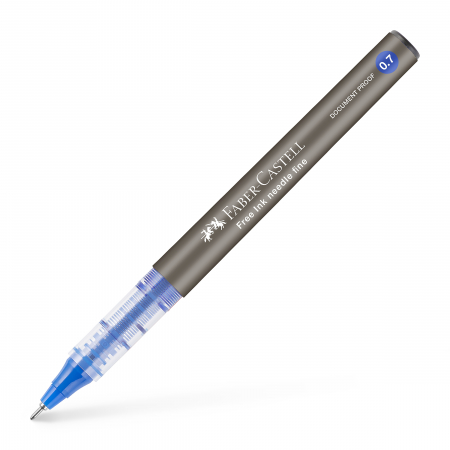 Roller Free Ink Needle 0.7Mm Albastru Faber-Castell [3]