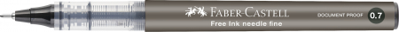 Roller Free Ink Needle 0.7Mm Negru Faber-Castell [1]