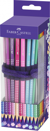 Rechizite scolare - Rollup 20 Creioane Col+ 1 Cr.Gr Sparkle+Acces Faber-Castell