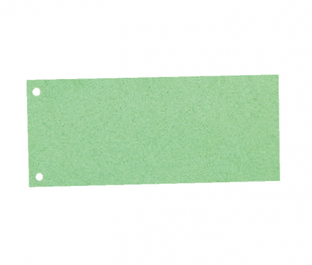 Indecsi si separatoare - Separatoare Carton 105*240 Mm Verzi Esselte