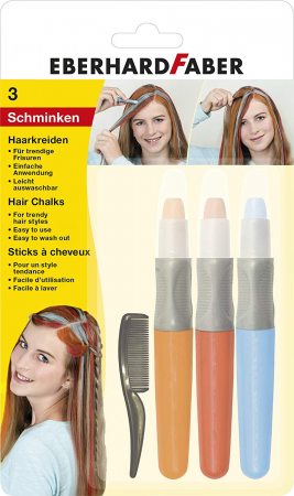 Accesorii craft - Set Colorare Par Creioane Basic + Pieptan Eberhard Faber