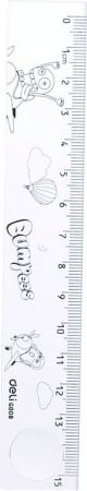 Seturi geometrie - Set Geometrie 4 Piese Transp.  Bumpees Eg00803 Deli