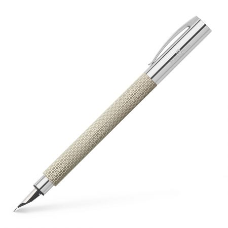 Stilou Ambition Opart White Sand M Faber-Castell [1]