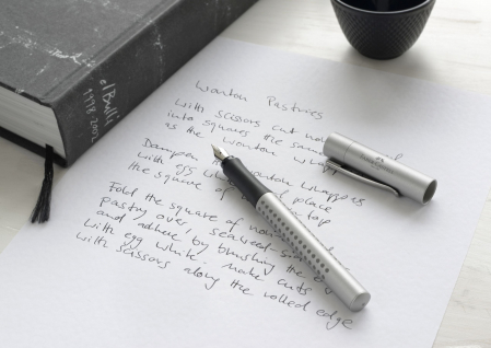 Stilou Grip 2011 Argintiu F Faber-Castell [3]