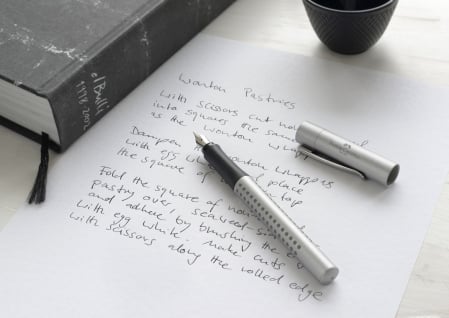 Stilou Grip 2011 Argintiu M Faber-Castell [3]