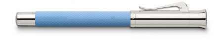 Instrumente de scris premium - Stilou Guilloche Bleu Gulf M Graf Von Faber-Castell