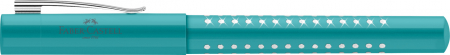 Stilou Sparkle Turcoaz Ocean Metalic M Faber-Castell [3]