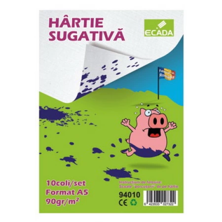 Alte produse scolare - Sugativa A5 Set 10 Coli