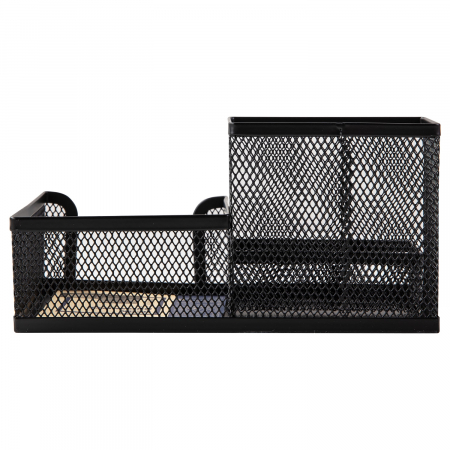 Suporturi pentru accesorii - Suport Birou 3 Compartimente Mesh Deli