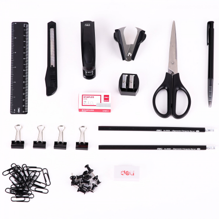 Suporturi pentru accesorii - Suport Birou Echipat 14 Piese 5 Compartimente Deli