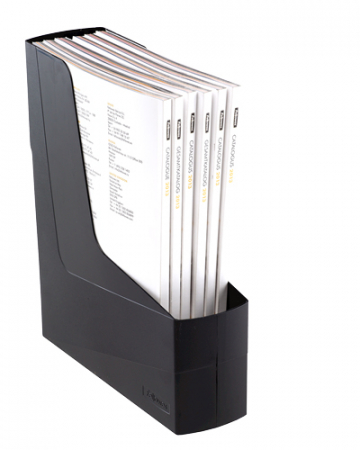 Suport Documente Plastic Negru G2Desk Fellowes [2]