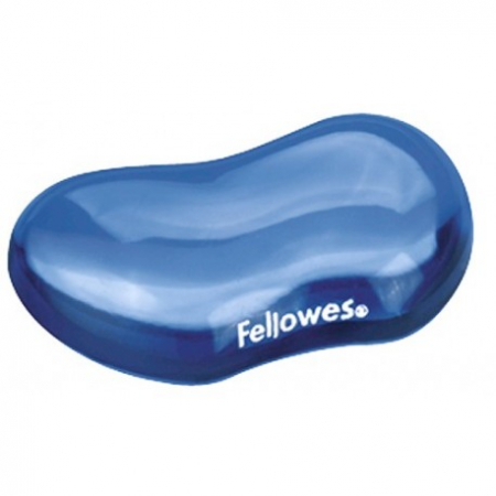Produse ergonomice - Suport Incheieturi Albastru Gel Crystal Fellowes