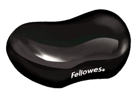 Produse ergonomice - Suport Incheieturi Negru Gel Crystal Fellowes