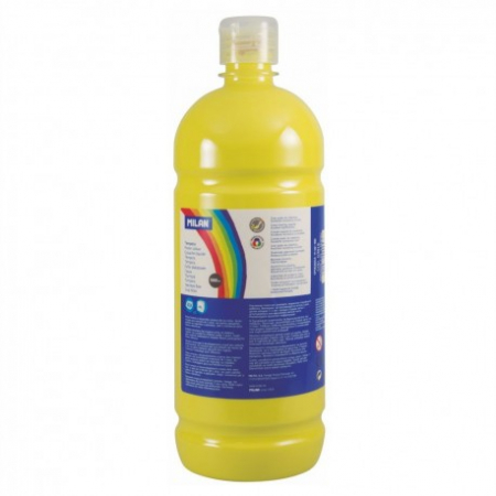 Pensule, Acuarele, Tempera, Guase - Tempera 1000 Ml Milan Galben