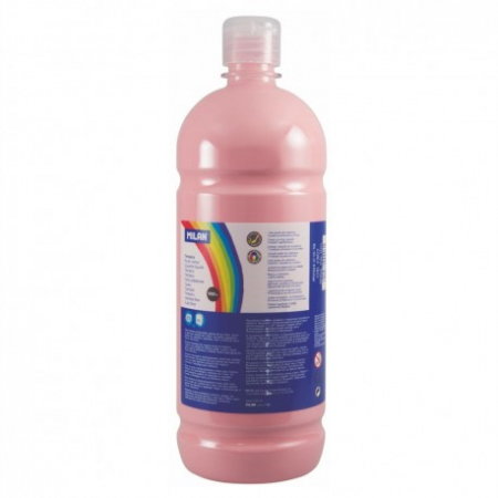 Pensule, Acuarele, Tempera, Guase - Tempera 1000 Ml Milan Roz Deschis