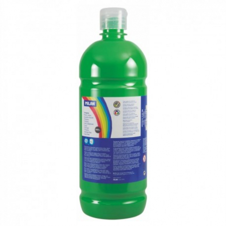 Pensule, Acuarele, Tempera, Guase - Tempera 1000 Ml Milan Verde Deschis