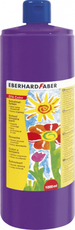 Pensule, Acuarele, Tempera, Guase - Tempera 1000 Ml Violet Eberhard Faber