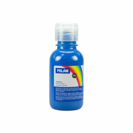 Pensule, Acuarele, Tempera, Guase - Tempera 125Ml/Culoare Albastru Deschis 03452