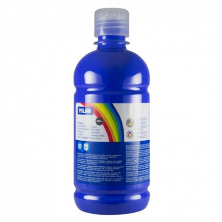 Pensule, Acuarele, Tempera, Guase - Tempera 500 Ml Milan Albastru Marin