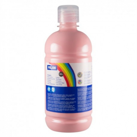 Pensule, Acuarele, Tempera, Guase - Tempera 500 Ml Milan Roz Deschis