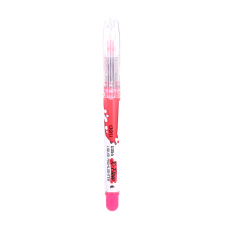 Textmarker Lichid Rosu Deli [1]